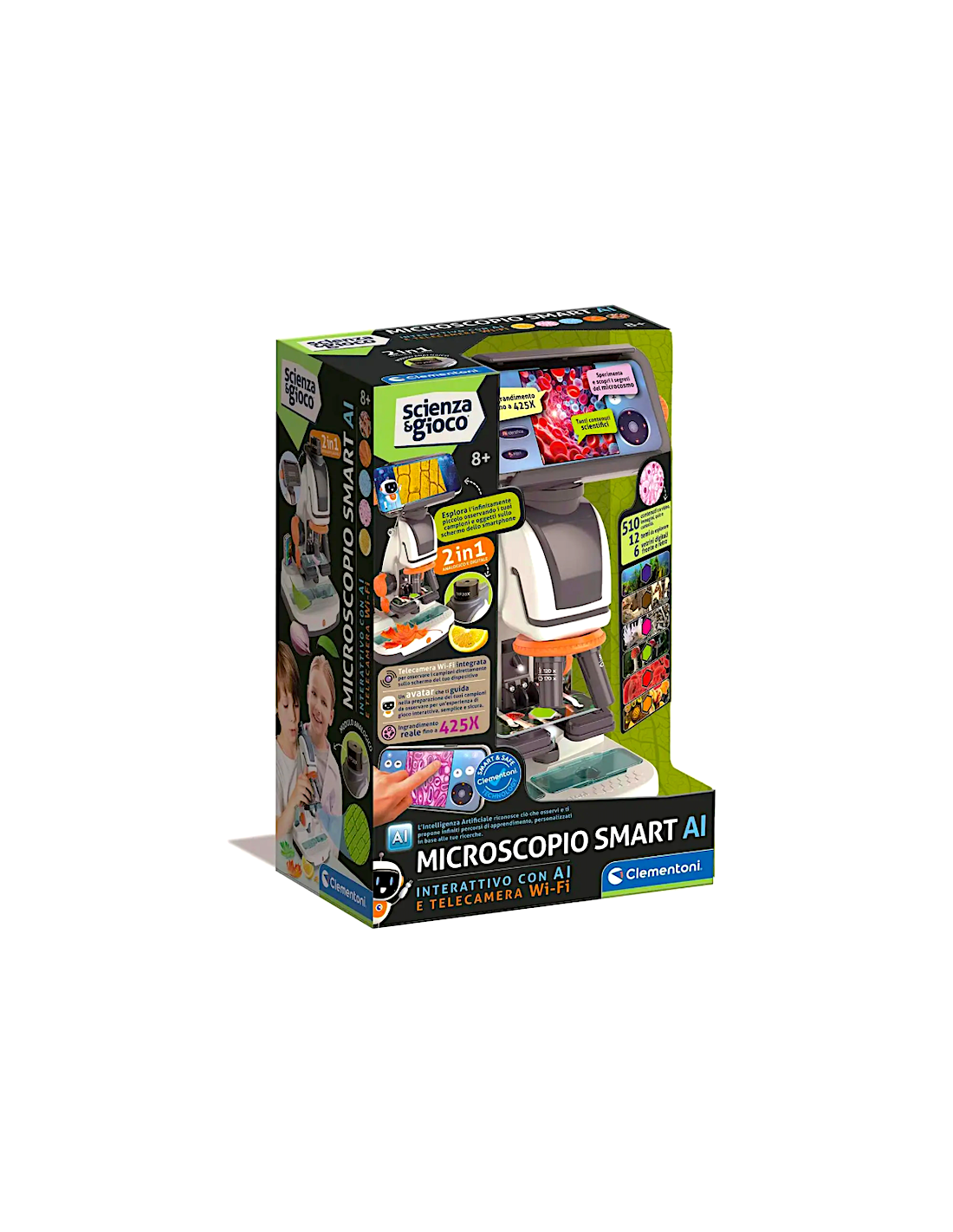 SCIENZA G.19387 MICROSCOPIO SMART AI