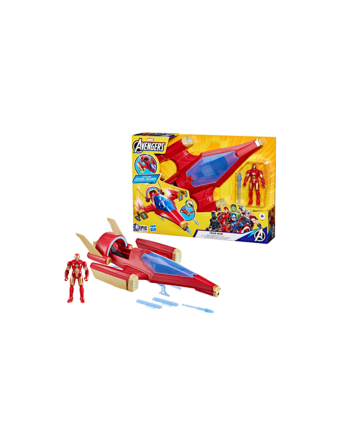 AVENGERS F9329 VEICOLO JET DI IRONMAN
