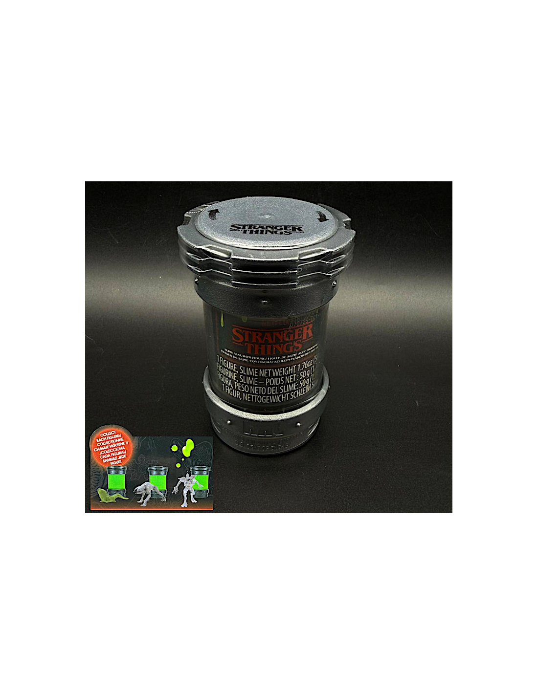 STRANGER THINGS STRT1000 SLIME CON PERSONAGGIO