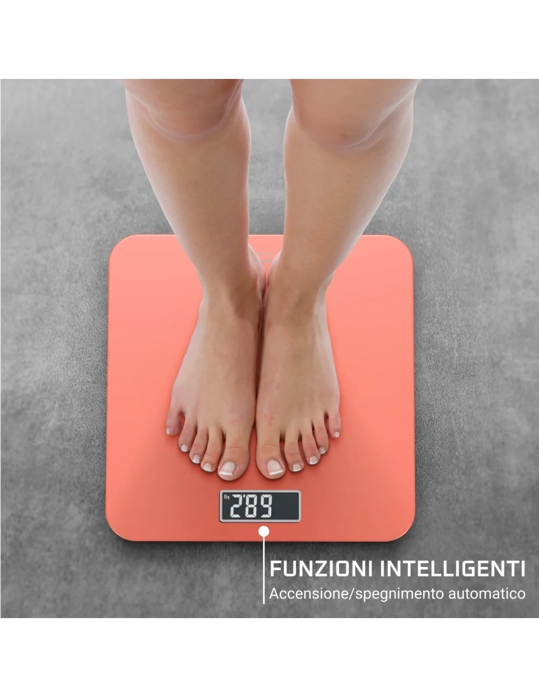 Bilancia Digitale Pesapersona BS1803V0 Premiss Arancio 160 kg