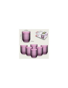 Tumbler Serenity Set 6 Bicchieri Porpora