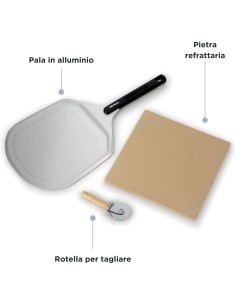 Ariete 3901 Da Gennaro Forno Pizza 2200W con Pietra Refrattaria