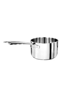 Pentole Agnelli Casseruola Alta Aluinox 5ply 1907 16 cm con Manico