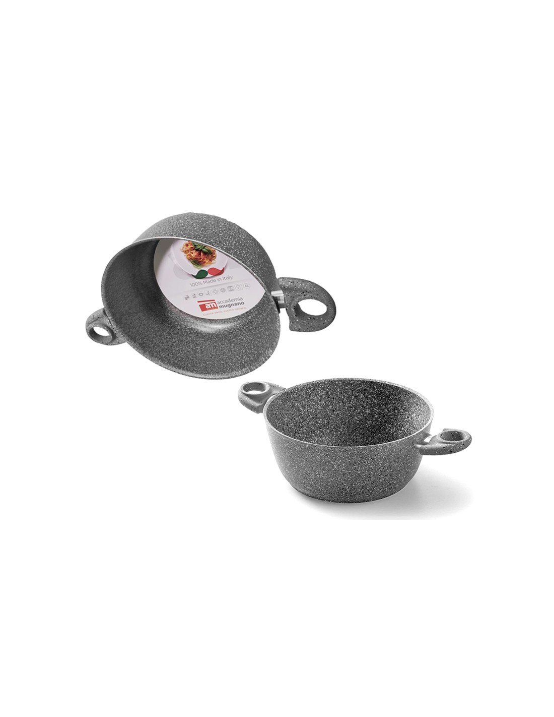 PRIMOLLA STONE CASSERUOLA 26CM 2MANICI