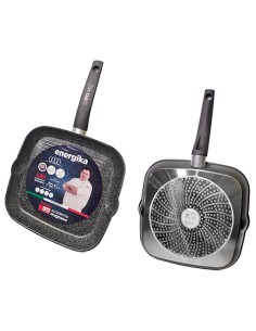 ENERGIKA STONE BISTECCHIERA QUADRA 28X28CM