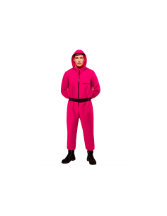 COSTUME 1003077-M GUARDIA SQUID GAME TAGLIA M PER ADULTO