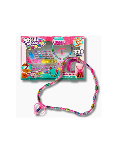 STICKY ROLLS 28019 SET COLLANE E BRACCIALETTI CON ETICHETTE