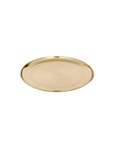 VASSOIO 212200 GOLD METALLO DIAM.37CM DORATO