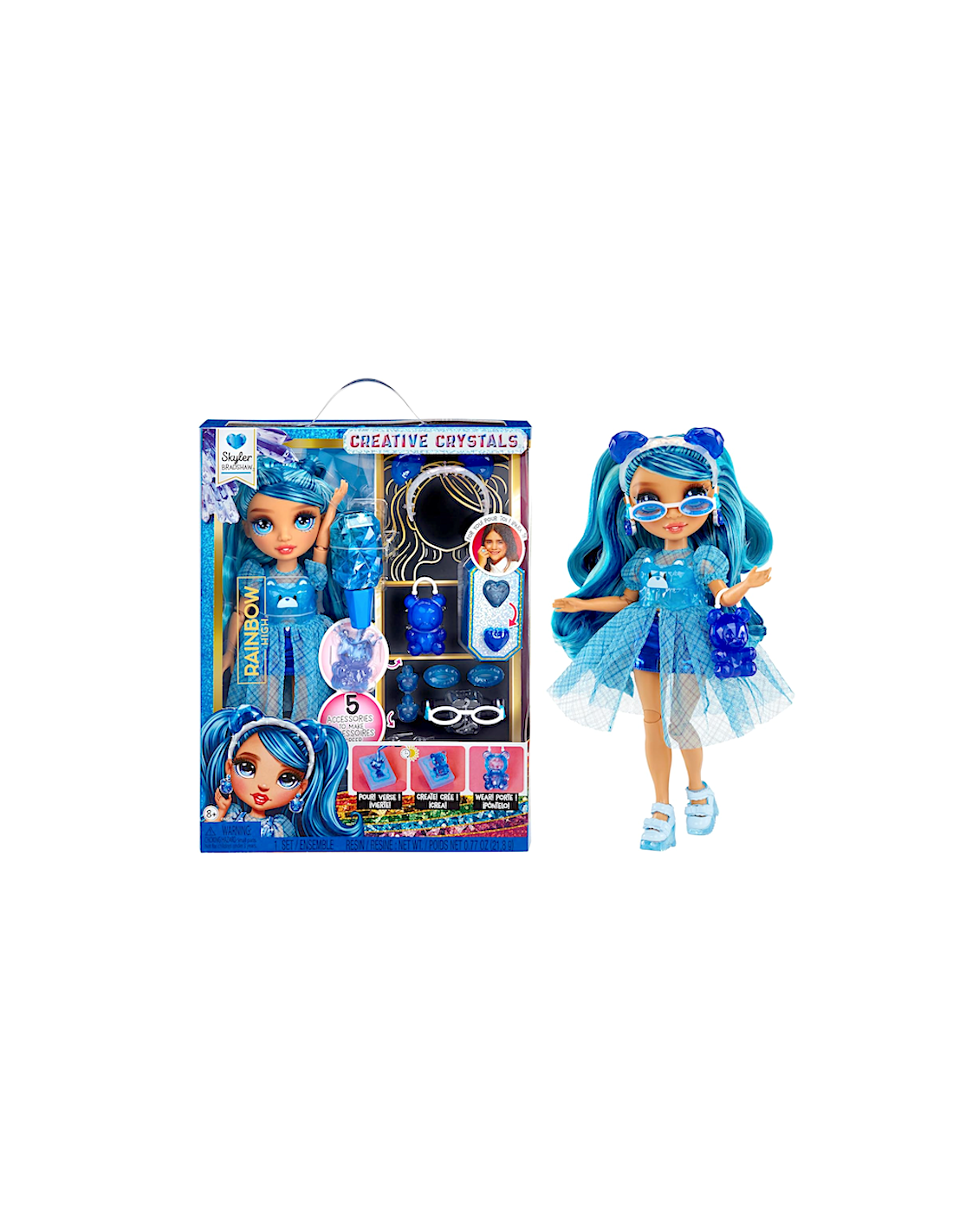 RAINBOW HIGH 121374 SKYLER BRADSHAW CREATIVE CRTSTALS