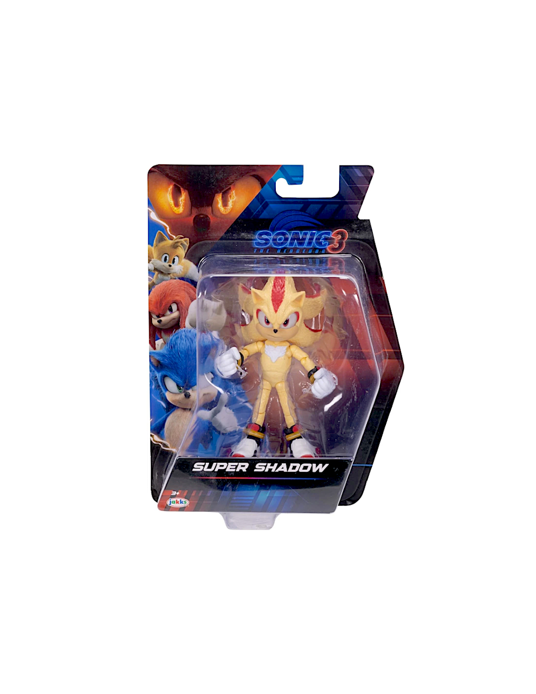 SONIC 3 42953 SUPER SHADOW 13CM ARTICOLATO