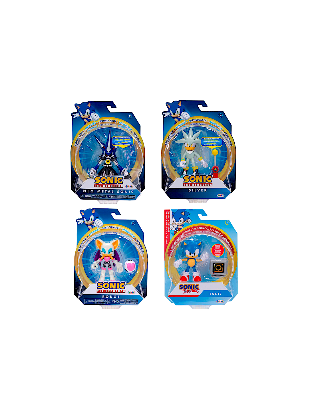 SONIC 42305 PERSONAGGIO 10CM ARTICOLATO ASSORTITO