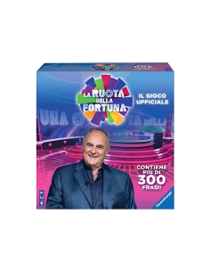 GIOCO LA RUOTA DELLA FORTUNA, GIOCO DA TAVOLO, 29X29X7 CM, EDIZIONE ITALIANA, 3+ GIOCATORI, RAVENSBURGER