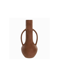 Anfora in Ceramica Marrone 28x61 cm