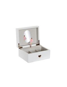 Portagioie Musicale in Legno 18x14x9,5 cm