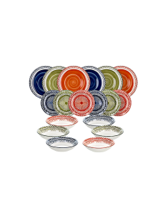 SERVIZIO TAVOLA 18PZ MADISON HAKUNA